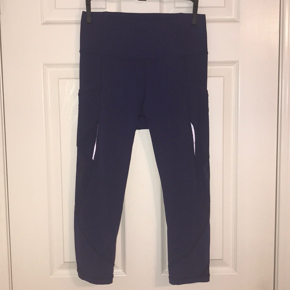 lululemon athletica Pants - lululemon fast as light crop leggings